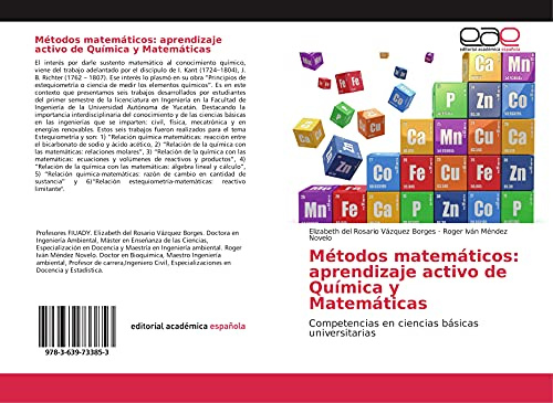 Métodos matemáticos: aprendizaje activo de Química y Matemáticas: Competencias en ciencias básicas universitarias