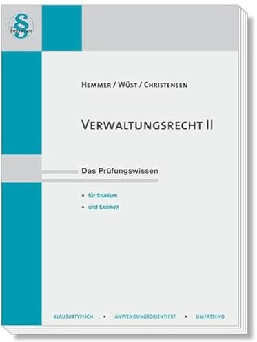 14820 - Skript Verwaltungsrecht II (Skripten - Öffentliches Recht)