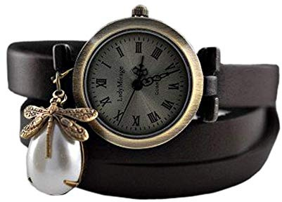 LibelleII Echtleder Armbanduhr - Geschenk für Sie - Schmuck-Geschenk - Handmade Geschenk