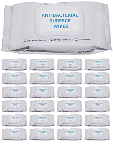Caja a granel de 24 x 50 toallitas desinfectantes Zanitise - Elimina el 99% de los gérmenes