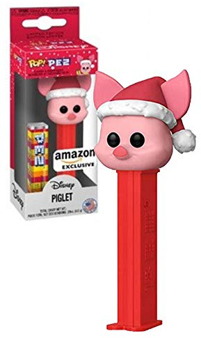 Funko Disney POP! PEZ Piglet - Dispensador exclusivo de dulces [caja de coleccionista navideña]