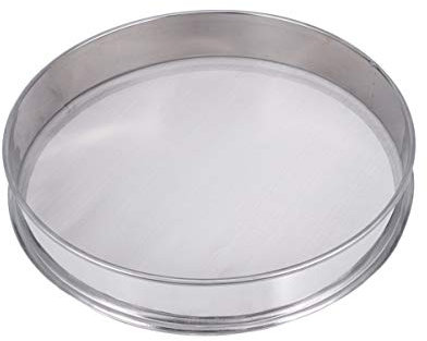 OSKOE Colador de Malla 1 UNIDS Extractor de tamiz de coctelera de Polen Extractor de Polen de Hierbas de Acero Inoxidable Tamiz de tamiz apilable Filtro de café de tamiz de Pantalla (Size : 20cm)