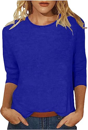 AMDOLE Deals of The Day Lightning Deals Langarmshirt Damen Glitzer - Glitzer Oberteile Damen, Rundhals Pullover Uboot Ausschnitt Damen Obertiele Damen Langarm Damen Wandern Sandalen 2024