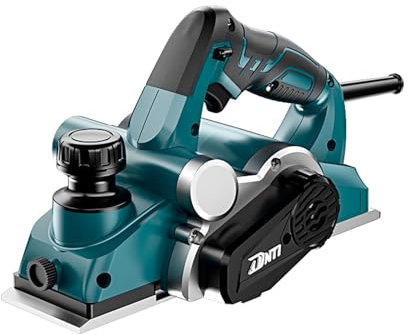 DNTI 850w Electric Hand Wood Planer Corded Electric Handheld Planers 17000rpm Hand Planer Power Woodworking Tool Power Handheld Planers for Wood Chamfer DIY 82mm Width 2mm Depth