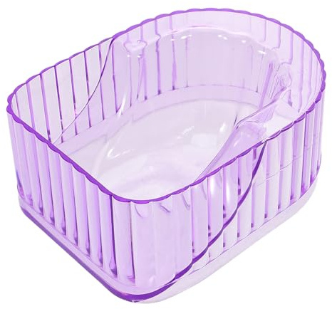 Ipetboom Tazón De Remojo Para Uñas De Manicura Cuenco De Pedicura Herramienta Para Ablandar Cutículas y Limpiar Uñas Para Salones y Uso Casa