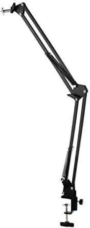 Mikroskop 48MP 4K 1080P H_DMI USB-Industrie-Video-Digitalmikroskopkamera 130-facher Zoom C-Mount-Objektiv Auslegerständer for Reparaturlöten(Only 38CM Stand)