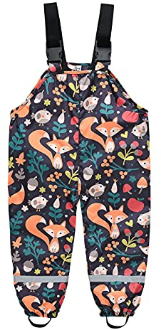 Generisch Vêtement de pluie pour fille - Imperméable - Coupe-vent - Combinaison de jeu pour enfants - Protection extérieure pour les jours de pluie - Mélange de polyester de qualité supérieure