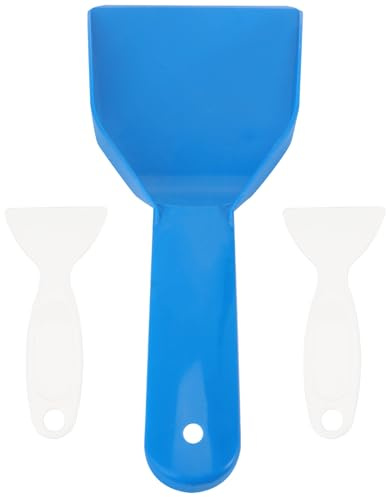 DOITOOL 3 Piezas Pala de Deshielo para Frigorífico con Mango Ergonómico Raspador Resistente para Eliminar Hielo y Escarcha Congeladores Accesorios Prácticos para Limpieza