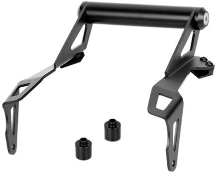 Lionshack Soporte Frontal para teléfono de Motocicleta, Placa de navegación GPS para teléfono Inteligente, Compatible con Honda ADV 350 2022-2025 Motocicleta GPS Soporte