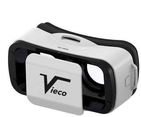 Auricolare VR Realtà Virtuale 3d Occhiali Digitali (bianco)