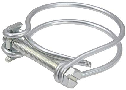 Drahtschlauchschelle Spannbereich 110-120 mm, Edelstahl Schlauchschelle Luftschlauch Spiralschlauch