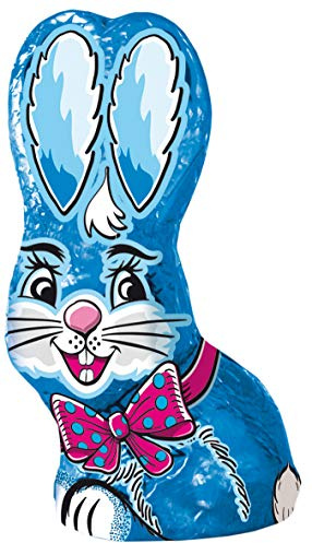 1x 60 gr Hase blau/Schokolade