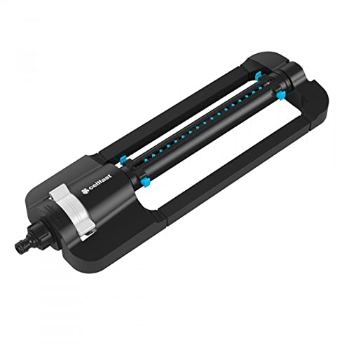 Cellfast Pendelregner Ergo, Hohe Qualität, Beregnungsbreite einstellbar, Gartenbewässerung, UV-beständig, Spreizfläche bis 340 m²