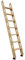 Hochbettleiter Extra Lange Wohnmobilkojenleiter Unvollendet, Stabile, Schräge Etagenbettleiter aus Holz für Autoboote, Wohnheime, 39/ 49/ 59 Hohe Trittleiter (Size : 100cm/39)
