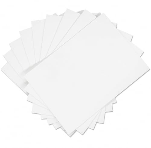 A4 White Card Stock Paper 220 GSM, 50 Sheets Craft Card for Printing, Card Making, Scrapbooking, Drawing, Arts and Crafts Projects
