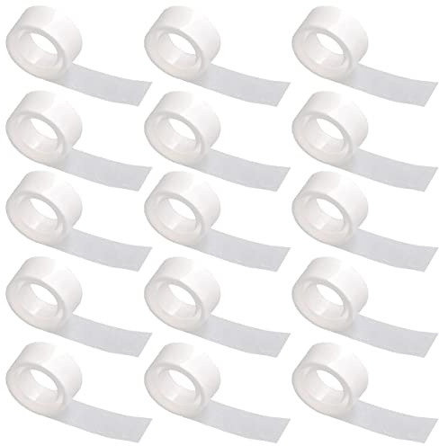 KINDOYO 1500 Pezzi Colla per Palloncini - Palloncini Colla Punti Adesivi Biadesivi Trasparenti Nastro Adesivo Rimovibile per Palloncini per Matrimonio Festa e Fai Da Te Decorazione (15 Rotoli)