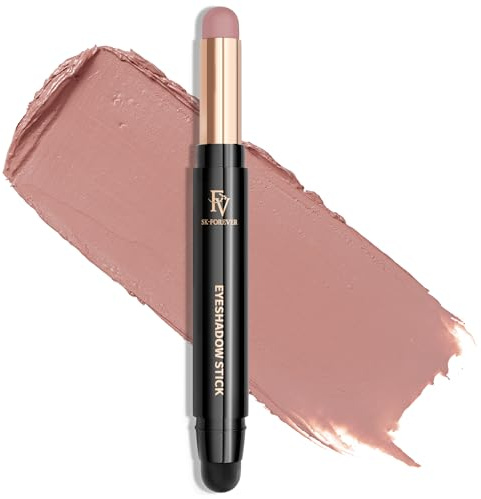 FV Lidschatten Stift matt Hochpigmentierte Creme Lidschatten, Langanhaltend, Knitterfrei, Wasserfest Eyeshadow Stick, Mattes Finish, Sand Matte