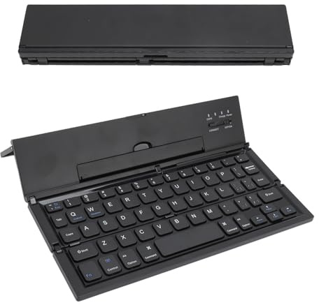 Tastiera Pieghevole Bluetooth da Viaggio, Portatile per Android, Vittorie, iOS Phone 13 12 11X8 7 6, Tab