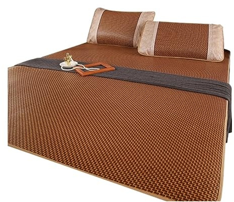 ASHSDI Estera de Dormir Refrescantes Colchón De Ratán De Verano, Colchón Refrescante para Dormir, Colchón Fresco De Bambú, Suave Y Refrescante Verano Colchón(80x190cm(31x75in))