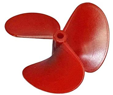 Pexorin 1PCS Nylon Glasfaser Propeller Vollständig Eingetaucht Paddel Durchmesser 140mm Welle Loch 8mm CW Schrauben Prop, for RC Schlepper Köder Große Boot Teile Ferngesteuerter Bootspropeller