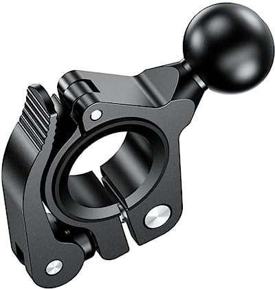 TOPBATHY Support De Téléphone pour Guidon Moto en Alliage D'aluminium, Version Boule 25mm, pour Smartphone, Accessoire Solide pour Vélo Et Scooter