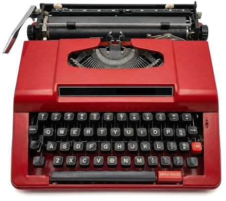 Máquina de escribir manual vintage, diseño clásico para escritura creativa, manualidades de letras y proyectos de arte