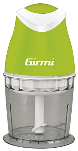 Girmi TR01 Tritatutto, 350 W, Lame Inox, Funzionamento PULSE, 500 ml, Verde