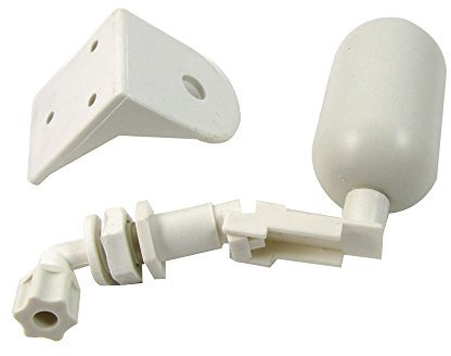 Hercolor bianco 1 cm valvola galleggiante acquario livello di controllo