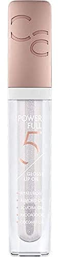 Catrice Power Full 5 Glossy Lip Oil, Lipgloss, Nr. 010, Transparent, feuchtigkeitsspendend, pflegend, farbanpassend, vegan, ohne Alkohol, ohne Konservierungsstoffe, ohne Parabene, 1er Pack (4.5ml)