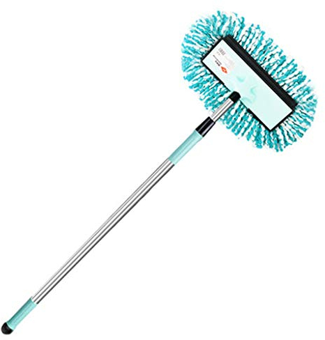 XMING Spazzola for Auto spazzolone Speciale Spazzola for Capelli Morbidi Manico Lungo telescopico Non Fa Male Pulizia Auto Strumento di Lavaggio Auto