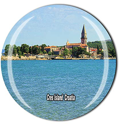 CRES Island Kroatien Kühlschrankmagnet Kristall Touristen Souvenir Geschenkkollektion Kühlschrank Magnet Aufkleber