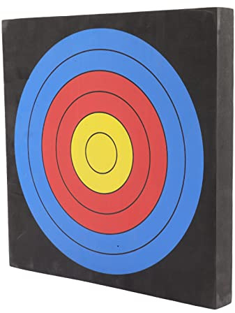 Eva-Pfeilziel, Quadratisches Eva-Pfeilziel, 10-Ring-Farbdruck, Stapelbar, Tragbar, Für Den Außenbereich, Bogenschießen, Pfeil, Ziel, Übung, Jagdziel