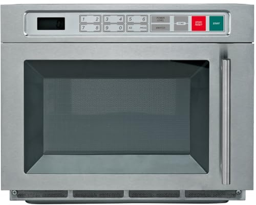 Commercial 1800W Heavy Duty Programmable Microwave Oven 30 Litres | 20 programs, 2 Shelves Stalwart For Catering and Professionals
