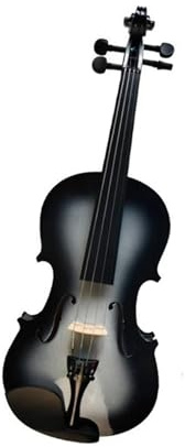 Geige 4/4 Akustische Violine Mit Schwarzem Farbverlauf Und Feinstimmer Für Einfaches Stimmen, Perfekt Für Anfänger Und Geiger