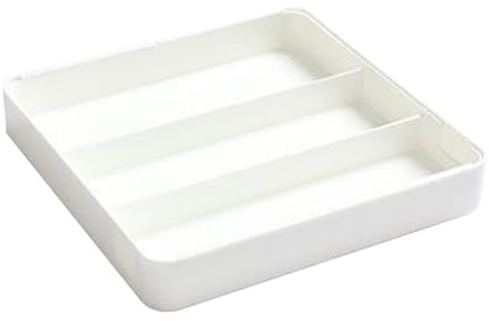 Organisateur de tiroir - Ustensiles de cuisine - Organiseur de tiroir extensible - Organiseur de tiroirs argentés - Couverts et couverts - Cuillères - Porte-fourchettes - Housse pour la vaisselle de