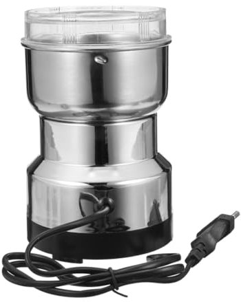 ABOOFAN Molino De Café Eléctrico Inoxidable Para Molienda Rápida y Silenciosa Para Especias y Nueces Compatible