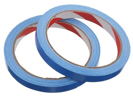 MUSISALY 2 Piezas Cinta Protectora para Bordes de Raquetas de Tenis de Mesa y Pickleball de Azul Banda Anticolisión y Antichoque para Agarre y Mango Protección Duradera para Palas de Tenis