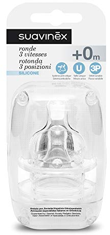 Suavinex 8426420028653 Tettarella in Silicone 3 Posizioni