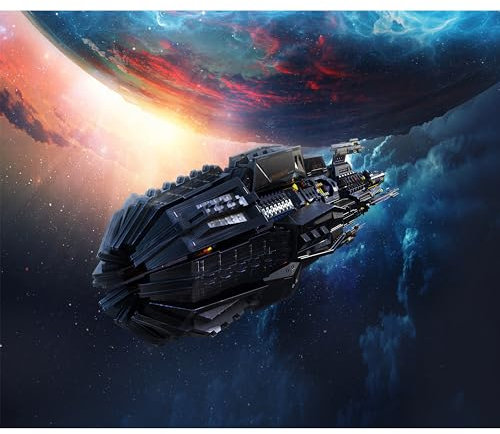 murando Fototapete Premium-Vlies Raumschiff 100x70cm Foto Tapete Schlafzimmer Wohnzimmer Vliestapete XXL Motivtapeten Bildtapete 3d Effekt Wand Dekoration Erde Weltraum Kosmos Universum Galaxy