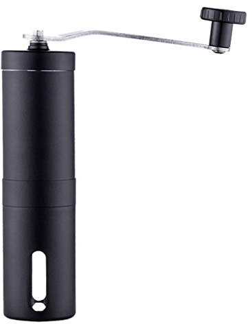 NVeeus Handbuch Kaffee Schleifer Kaffee Hersteller 304 Rostfrei Stahl Handgefertigt Kaffee Bohne GMühle Schleifer Kaffee Mahlen Maschine G/Black/S