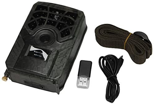 Persistence CaméRa de Chasse PR300C Capteur 12MP 120 DegréS Grand Angle Vision Nocturne Infrarouge Sentier de la Faune CaméRa VidéO CaméRa Thermique