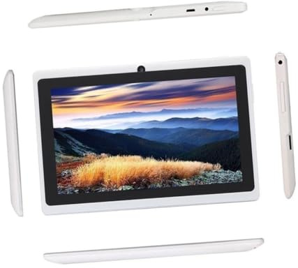 Homoyoyo Tableta PC Pantalla Táctil Cuatro Núcleos Cámaras Duales Compatible con Wi-fi para Uso Doméstico Tableta Portátil con Sistema Operativo Abierto