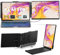 Laptop Screen Extender - 14 IPS FHD 1080P Portable Monitor USB-C HDMI Plug & Play Dual Monitor for 13-17 Laptops Compatible with Wins Mac Dex Chrome Travel Gaming Work