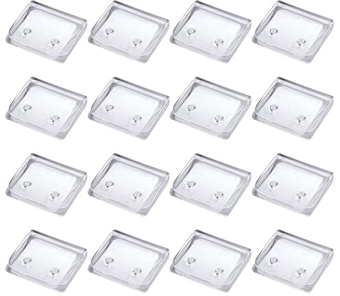 16 clip adesive per tenda da doccia, ganci per tende da sole, accessori per finestre, anelli per tendaggi per donne e uomini