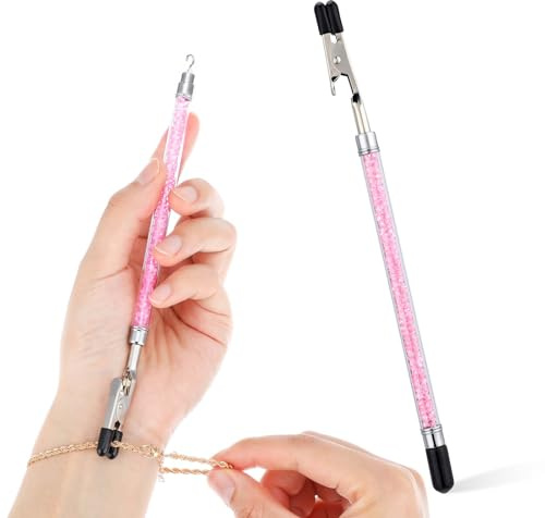 Strumento di aiuto per bracciali, chiusura per bracciali, gioielli da soli, per indossare e rimuovere rapidamente i braccialetti (1 pezzo)