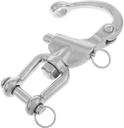 Sosoport Moschettone Girevole in Acciaio Inossidabile Clip e Bullone Per Esterno e Affidabile Per Applicazioni Domestiche Industriali