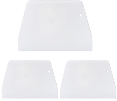IBXWMNG Dough Card Set, 3 Pieces Dough Cutter, Dough Scraper Card, Dough Card, Bread Cut, Kitchen Scraper, Cake Card for Cakes, Pizza, Bread Cutting, Baking Tool