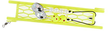 Balzer Plattfisch Blinker Set - 1 Buttlöffel + 2 Vorfächer, Gewicht:60g