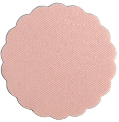 500 Airlaid Glasuntersetzer rund für Gläser 9cm Durchmesser Stoffähnlich | Untersetzer Getränkeuntersetzer Coasters Stoffoptik | Hochzeit Gastronomie Catering Hotel | Premium QUALITÄT | Rosa