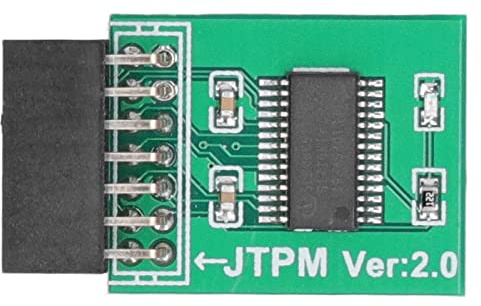 para Módulo Tpm 2.0 Cifrado Fuerte Interfaz LPC de 14 Pines Placa de Seguridad Amplia Compatibilidad con Protección de Datos con Tecnología Green LPC Tpm
